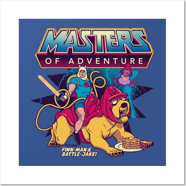 Msters of Adventure Wall Art by DonovanAlex